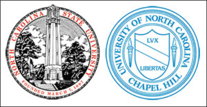 NC State University and UNC Seals